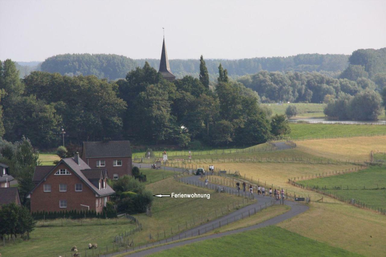 Ferienwohnung Rheinblick Bislich Wesel  Exterior foto