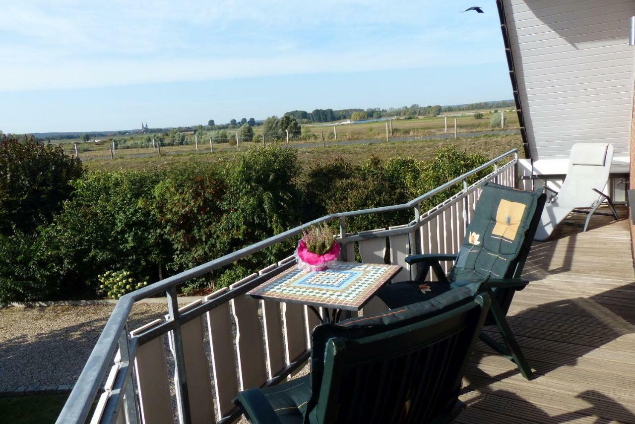 Ferienwohnung Rheinblick Bislich Wesel  Exterior foto