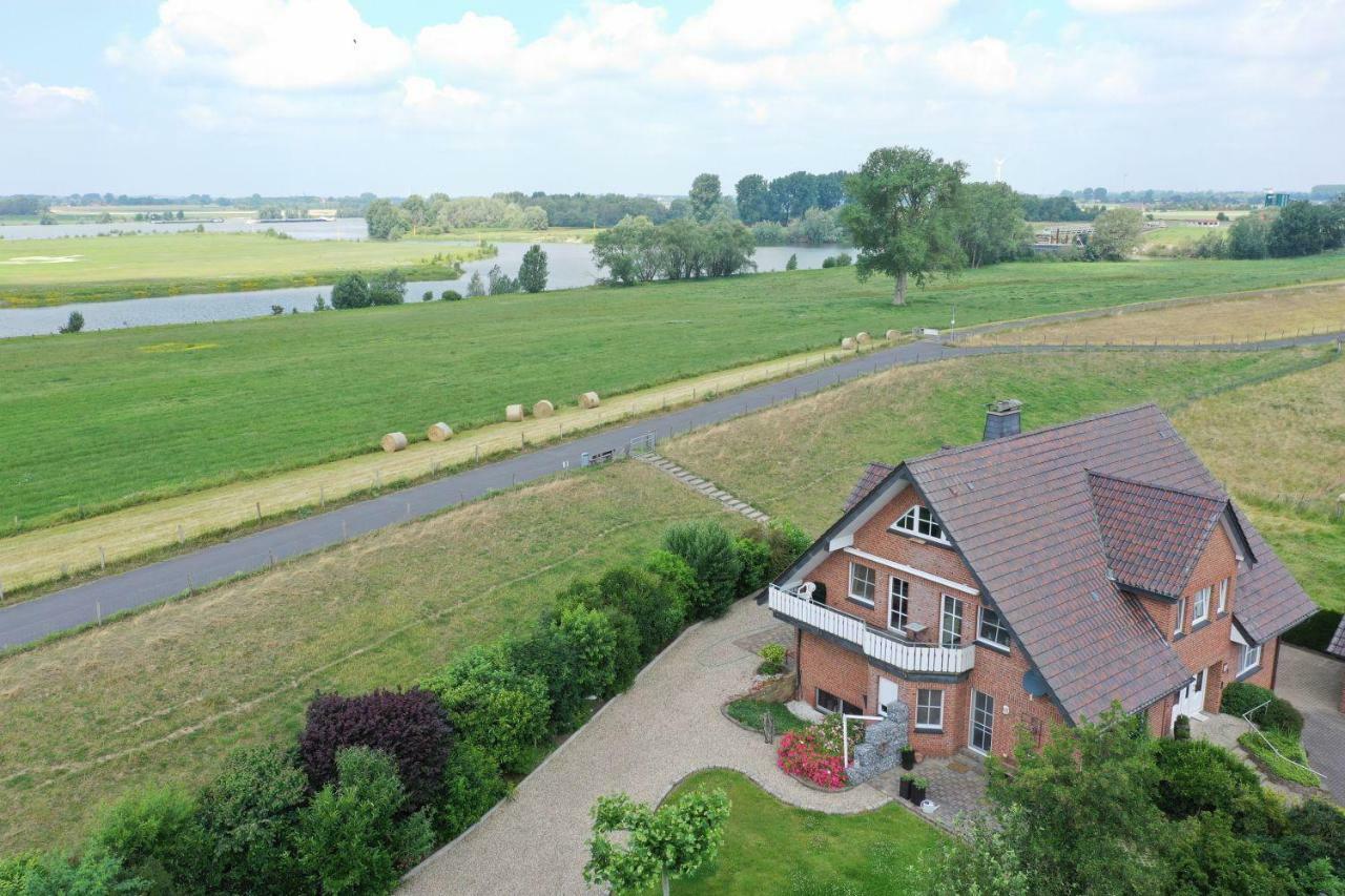 Ferienwohnung Rheinblick Bislich Wesel  Exterior foto